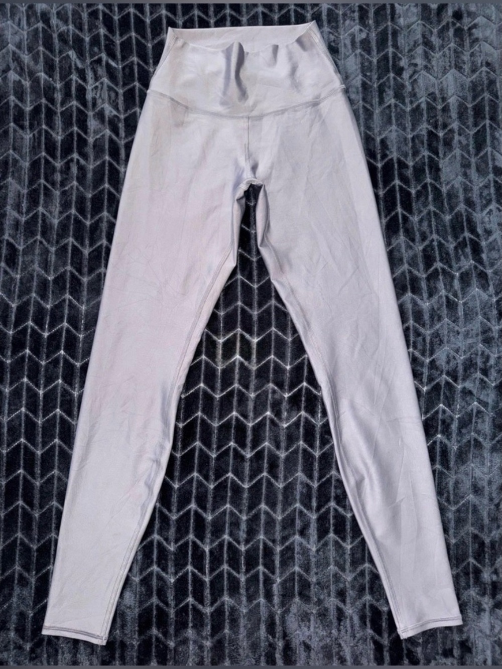 Alo High-Waist Lavender Active Leggings